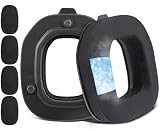 SOULWIT Cuscinetti Auricolari Ricambio Gel Rinfrescante per Astro A50X/A50 Gen4/A50 Gen5 Cuffie(Non compatibili con A50 Gen 3), Padiglioni con Tessuto Ice Silk e Schiuma Ad Alta Densità – Nero