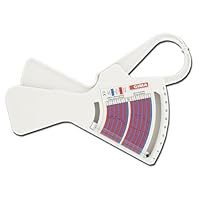 GIMA FAT-1 Hautfaltendickenmesser - Gerät zur Messung des Körperfetts, Zange zur Messung der Hautfalten - Kit zur Messung der Hautfalten - Mehrsprachiges Handbuch (IT)