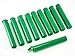 Skyway Viper Doob Tube Vial Waterproof Airtight Smell Proof Pre Roll Tubes Odor Sealing Container - Set of 10 (Green)