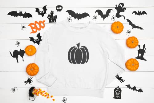Pumpkin Iron On Decal, Halloween Crafts, Diy Iron On, Iron On Pumpkin, Vinyl Decal, Iron-On, Pumpkin Transfer, Pumpkin Iron On Patch (Orange Glitter) #TOP1
