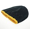 Decentron Classic Men's Warm Winter Hats Thick Knit Long Cuff Beanie Cap with Lining (Yellow) #3