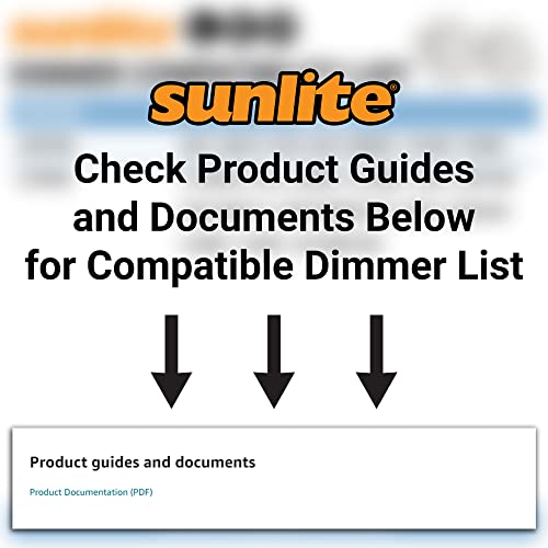 Sunlite 40295-SU Led G16.5 Globe Light Bulb thumb #6