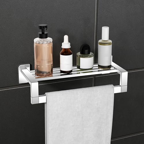 Plantex Bathroom Shelf Rack/304 Grade Stainless Steel Bathroom St...