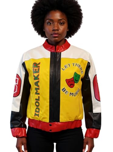 Idol Maker Let There Be Music Jacket - 90s Rapper Costume & Everyday Wear - Unisex Adult Coat - Early 1990s - Adult Medium