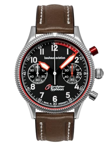 Montre à Quartz Bauhaus Aviation Eurofighter 25762 idéale du bureau aux escapades du week-end