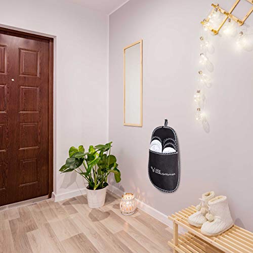 ONVAYA Pantofole per ospiti antiscivolo | set di 6...