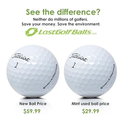Balles de golf Srixon Soft Feel reconditionnées AAAAA blanches par 12