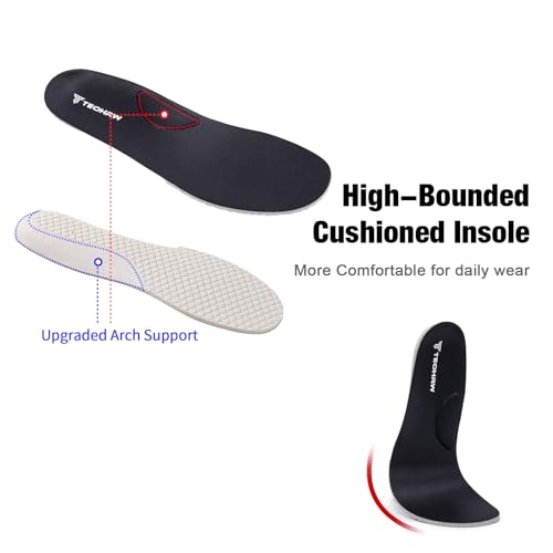 Image of Men's Extra Wide Walking Sneakers Wide Toe Box Orthopedic Shoes with Arch Support for Flat Feet & Foot Pain Relief