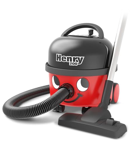 Numatic 900004/HVR200-11 Boden-Staubsauger Henry (620 Watt 72 db) classic rot
