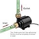 Mini Wasserpumpe 12V 800L/H 4,5M,15W Tauchpumpe Wasserpumpe Klein,Teichpumpe Pumpe,Springbrunnenpumpe,Pumpe Wasser,Aquarium Förderpumpe,für Gärten,Aquarium,Teich