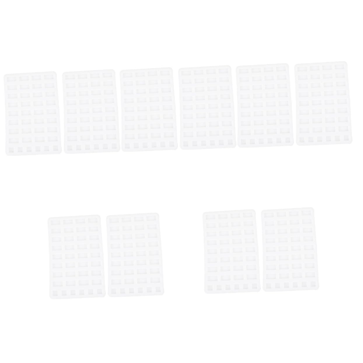 10 Piezas De Ladrillos En Miniatura De Hormigón Kit De Adorno De Ladrillo Realista Mini Cubo De Hielo Ladrillos Modelo De Pared Suministros De Mesa De Arena DIY Modelo De IWOWHERO