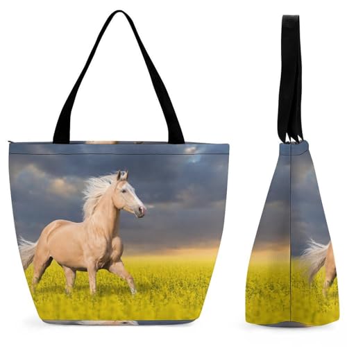 Sac de shopping Cheval Des Champs grand format idéal pour vos voyages et sorties en ville