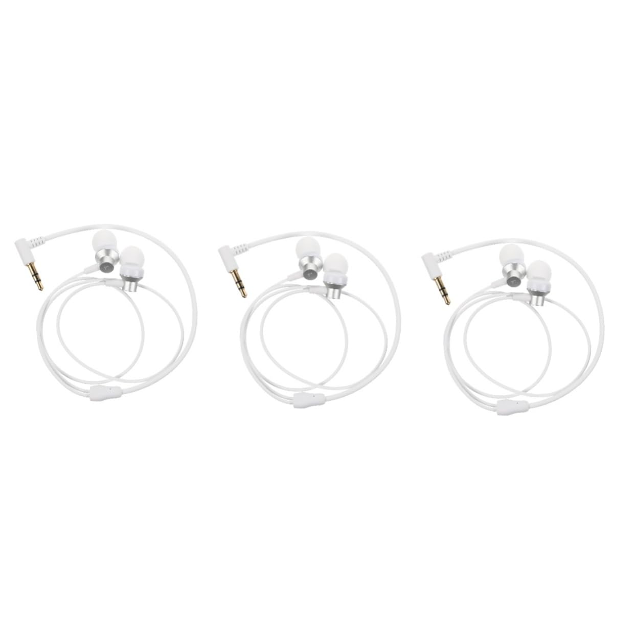 DOITOOL 3 Auriculares Ergonómicos Sencillos Y Portátiles Intraauriculares para 2 VR Cómodos De Usar.