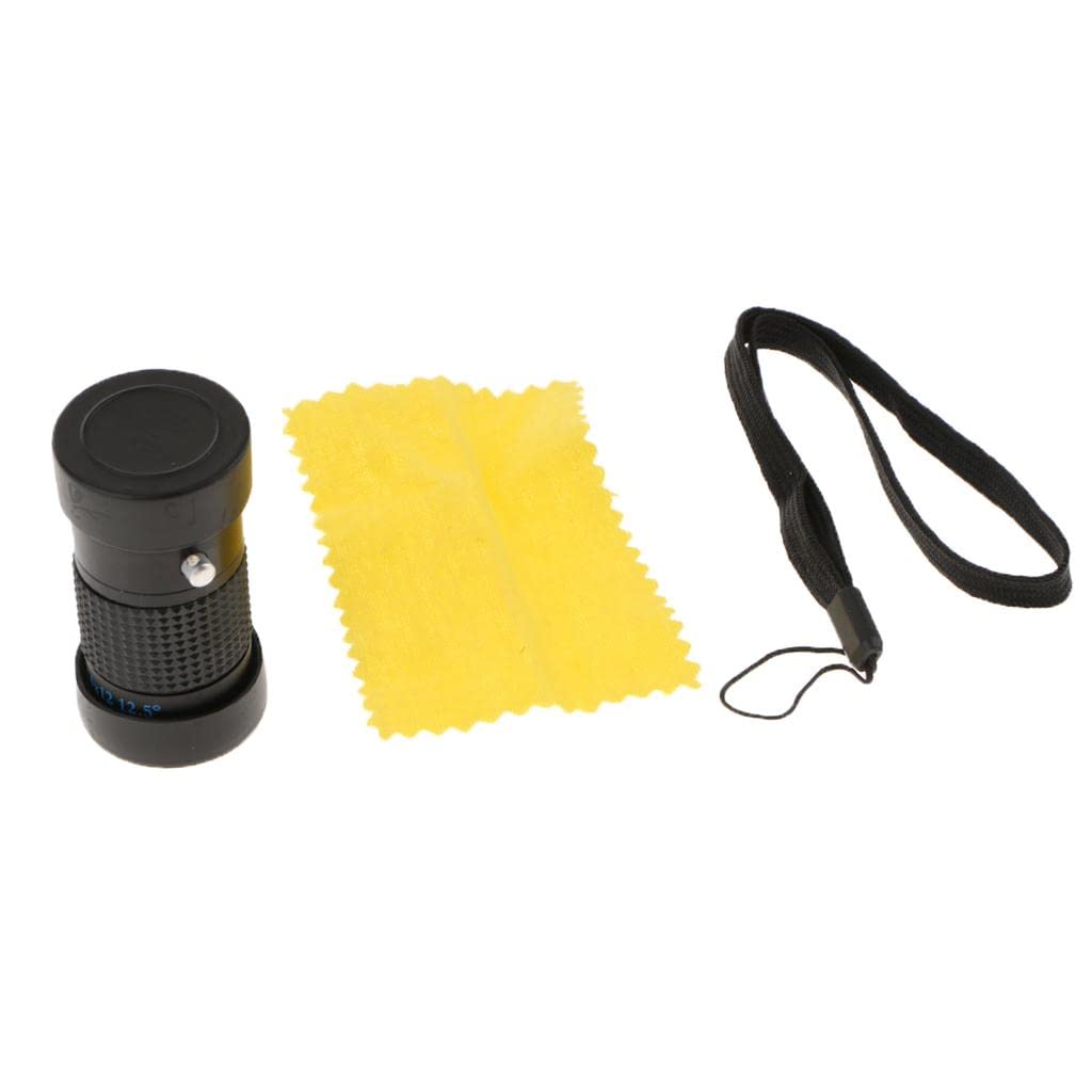 CALANDIS® Mini Extra Short Focus 4X12 Monocular Typoscope Microscope Kits Black-image-40