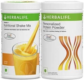 Herbalife nutrition shake mix mango 500gm with Personalized protein powder 400gm