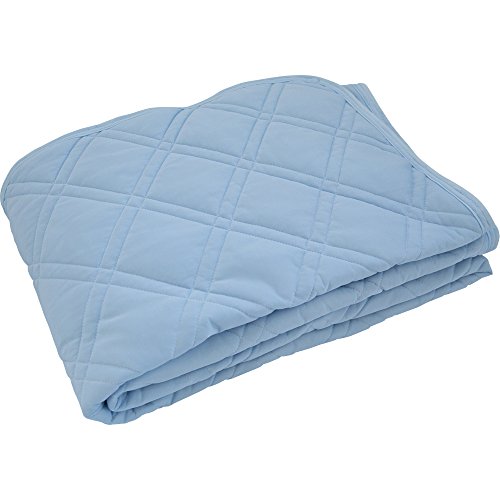 アイリスプラザ 敷きパッド 接触冷感 Q-MAX0.38 抗菌 防臭 リバーシブル 夏用 ひんやり 洗濯機対応 速乾性 吸湿性 放熱性 セミダブル ブルー