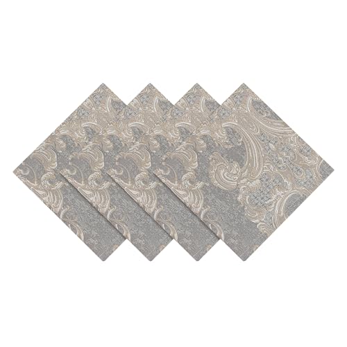 Serviette de table en tissu lavable lot de 4 pour éliminer le jetable - 2