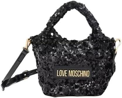 Love Moschino Jc4147pp0nkk100a - Bolsa de transporte, color negro, Negro, talla 