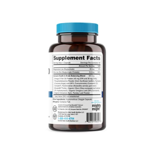 Daily Immune Support Supplement Immunostrong 10-In-1 Immunity Vitamins With Immune Booster Oregano, Olive Leaf, Soothing Antioxidant Omega 3, Turmeric Curcumin & Zinc Vitamins For Adults & Kids -60 Ct #TOP7