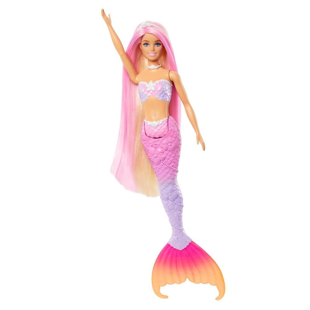 Barbie Mermaid Costume Magic Colors Pink Hair - Mattel - Image 2