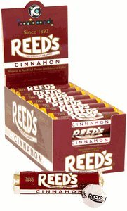 Candy Crate Reeds Hard Rolls - Cinnamon 24ct.