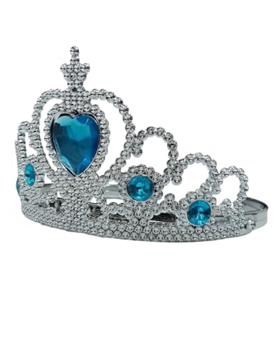 Image of BookMyCostume Plastic Buy Complete Accessory Set- Snow Queen Fairy Tale Kids Fancy Dress Accessory Kids,Blue