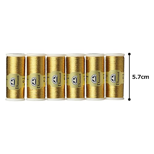 Dmc Diamant hilo metálico 35 m D3852 pack 6 rollos miniatura 5