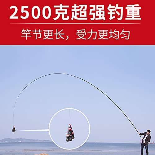 Fishing Rod Telescopic Carbon Ultralight Superhard Pole 7/8/9/10/11/12/13/14/15/16 Meter Long Section Fishing Rod With Two Tips (Length: 10m) : ... Fishing Rod Telescopic Carbon Ultralight Superhard Pole 7/8/9/10/11/12/13/14/15/16 Meter Long Section Fishing Rod With Two Tips (Length: 10m) : ...