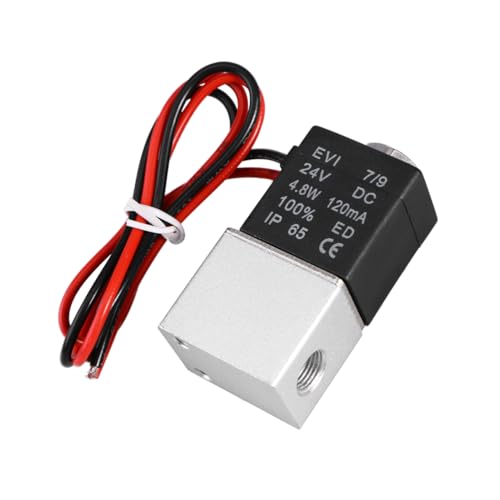 Válvula solenoide 24V DC de 2 posiciones para sistemas neumáticos de gas 2