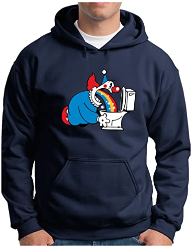 Pull à capuche homme rainbow saufen party idéal pour vos soirées