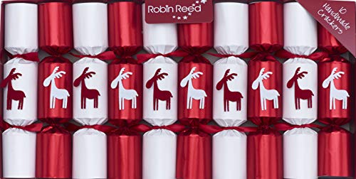 Robin Reed 10 x 8.5 Handmade Christmas Crackers - Merry Christmoose