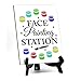Signs ByLITA Face Painting Station, Table Sign with Acrylic Stand (6x8â€œ)