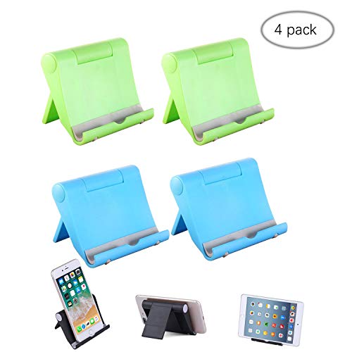 Elimoons Cell Phone Stand, 3 Pack Multi-Angle Foldable Phone Tablet Stand, Universal Smartphones