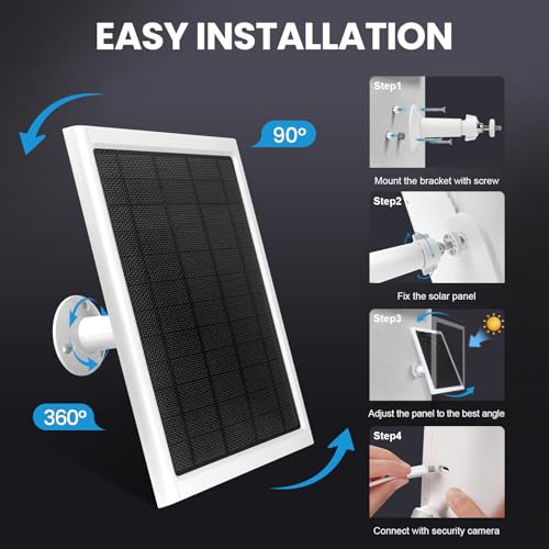 Panneau solaire Ring 8W câble USB-C 3m compatible Spotlight Pro - 7