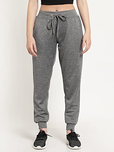Image of UZARUS Women's Slim Fit Polyester Track Pants