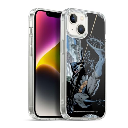 Carcasa Batman iPhone 14 funda flexible antichoque diseño Silencio #608 DC