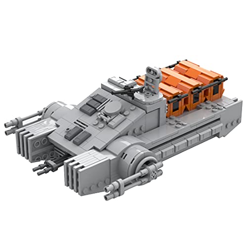 SURD Technik Raumschiff Modellbausatz, Sci-fi Hovertank TX-225 GAVw Occupier Interstellarer Panzer Modell, MOC-87839…