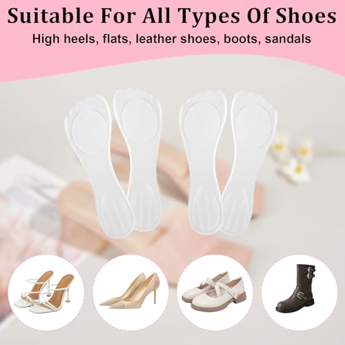 2 Pares de Plantillas para Tacones Mujer Gel Acolchonado miniatura 7