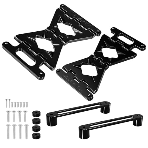 Topes de tapa de alforjas de aluminio para Harley Touring 2014-2025 | Street Glide, Electra Glide, Road Glide, Road King, Ultra Limited miniatura 6