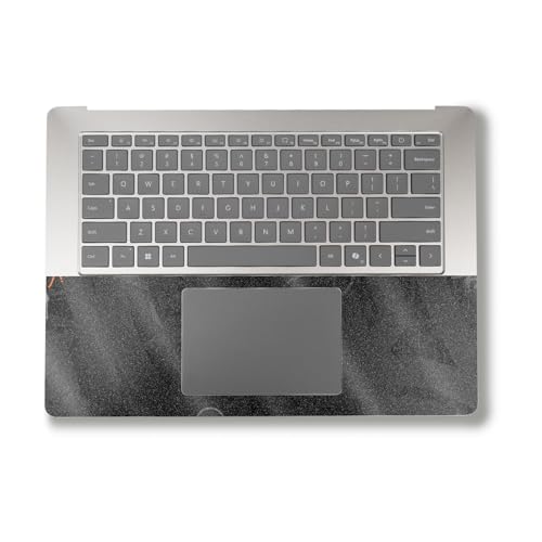 Image of Glossy Glitter Laptop Skin Compatible with Alienware M18 R2 (2024) - Orange Tag - Premium 3M Vinyl Protective Wrap Decal Cover - Easy to Apply | Crafted in The USA by MightySkins