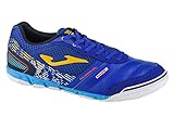 Smooth leather Joma, Indoor Football Trainers Hombre, Blue, 39 EU