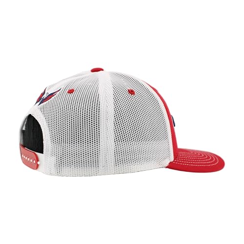 Image of ZHATS NHL Unisex-Adult NHL Officially Licensed Adjustable Snapback Hat Dakota Icon Team Color