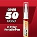 Orajel Rescue Relief Pen with Menthol Cooling Gel for Instant Pain Relief of Tooth & Gum, Mouth Sores, Braces and Denture Irritation, Touch-Free Silicone Applicator, 0.07 oz (2-Pack)