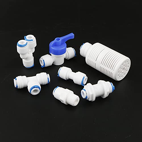 Manguera de tubo de 10 metros con conectores rápidos para purificadores de agua RO de cocina 8