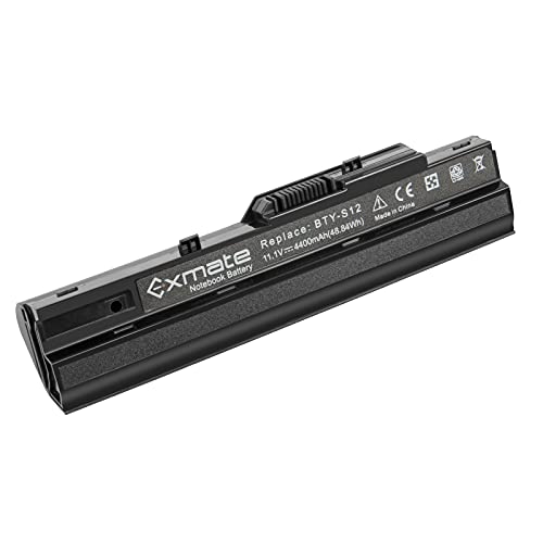 Batterie BTY-S11 pour MSI Wind U100 et Medion Akoya 1210 PC portable Exmate 11.1V