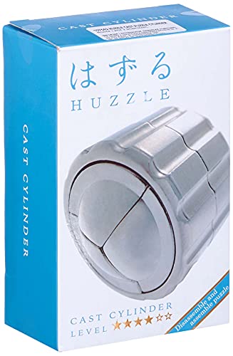 Eureka-515058 Rompecabezas Huzzle Cast Cylinder Color, único (G3 515058)