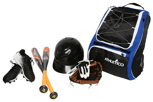 image for Athletico Baseball Bat Bag - Backpack For Baseball, T-ball & Softb