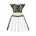 Girls Pop Singer Dress Kids Fashion Singers Outfit Cute Cute Cartoon Dresses Up Dance and Sing Stage Performace Clothes Birthday Gift