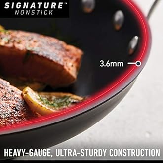 Calphalon 10-Piece Nonstick Kitchen Cookware Set Stay-Cool Stainless Steel Handles Dishwasher and Metal Utensil Safe Oven-safe up to 500 degrees F PFOA-Free Built to Last Black