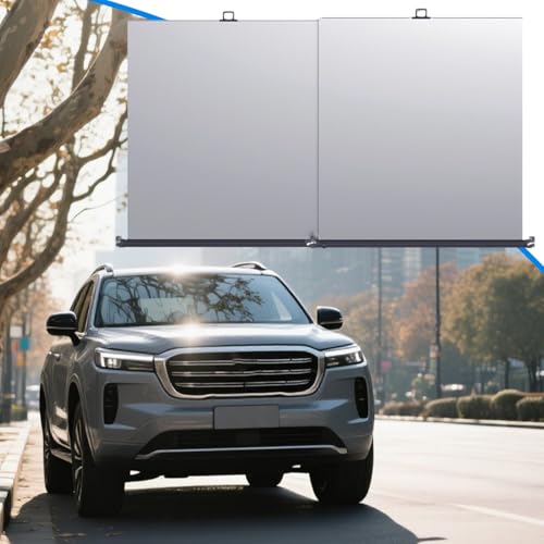 Pare-soleil rétractable pour voiture idéal camping et trajets chauds